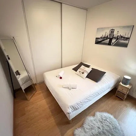 Standing, Balcon Avec Vue, Clim, Tt Equipe Confort شقة Échirolles